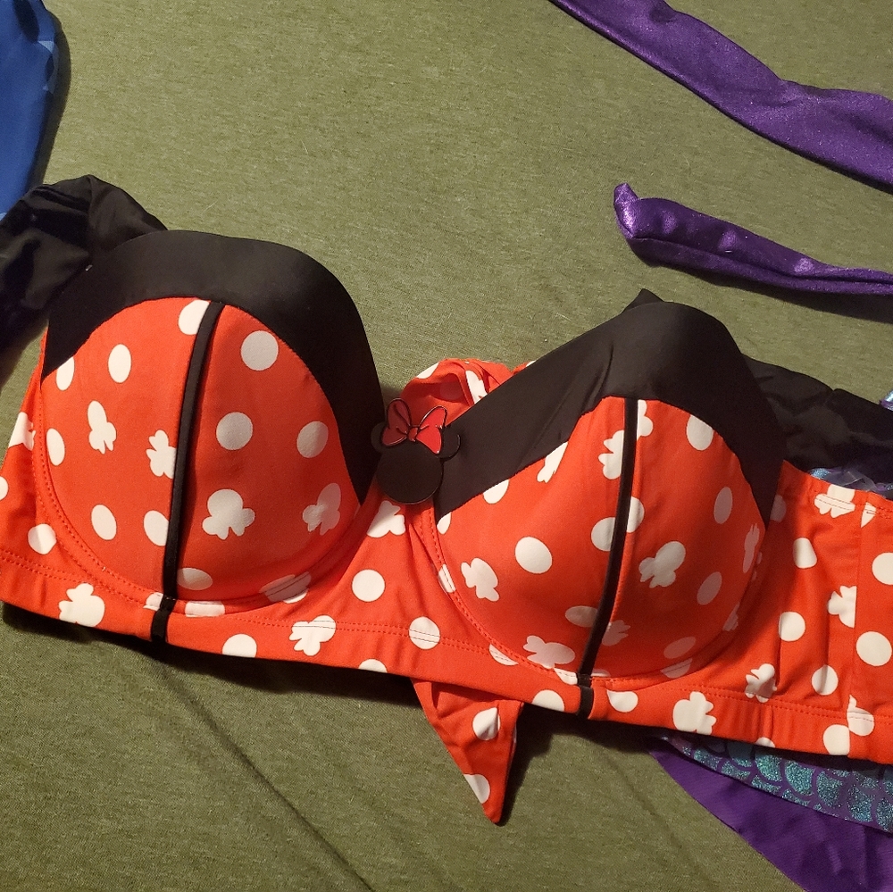 Minnie mouse bathing suite